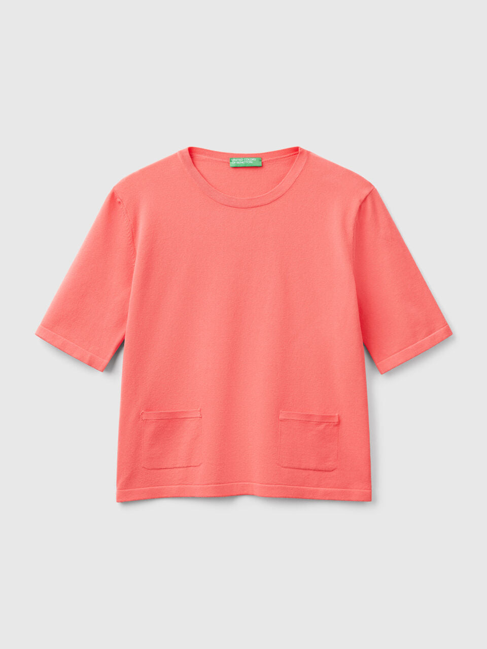 SHORT SLEEVE SWEATER