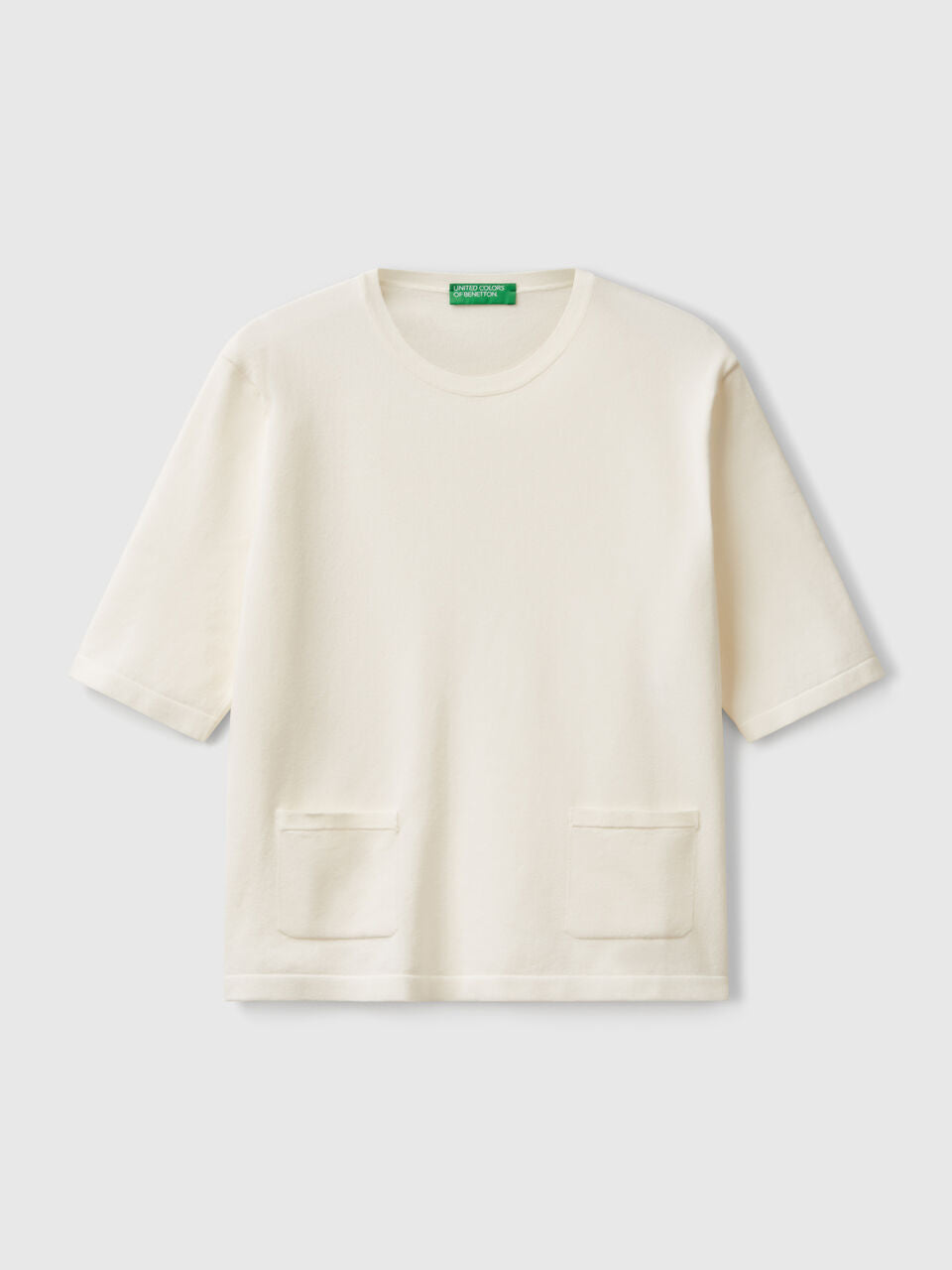 SHORT SLEEVE SWEATER