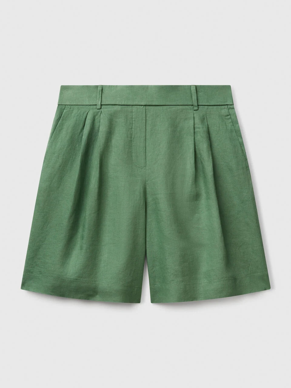 100% LINEN BERMUDAS