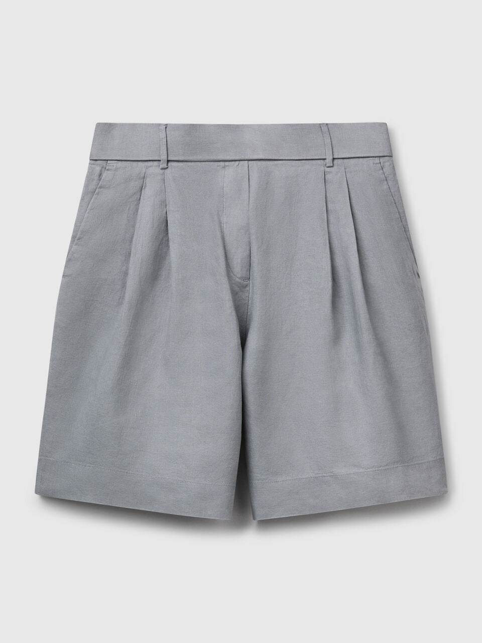 100% LINEN BERMUDAS