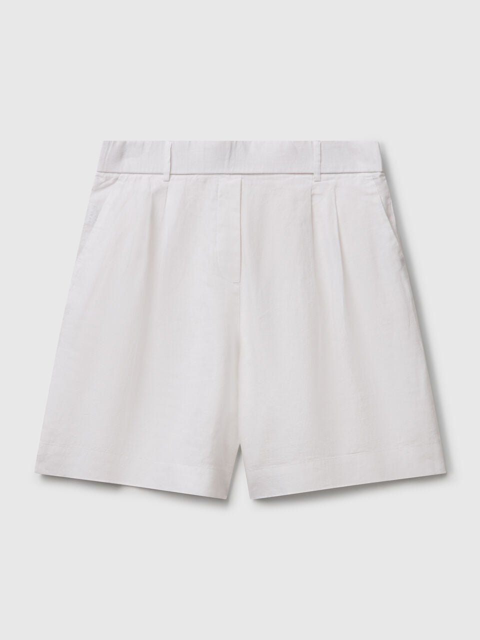 100% LINEN BERMUDAS