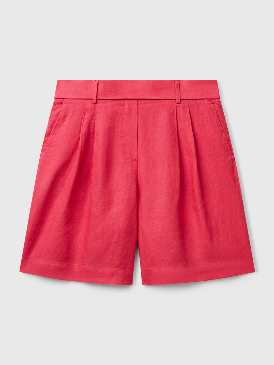 100% LINEN BERMUDAS