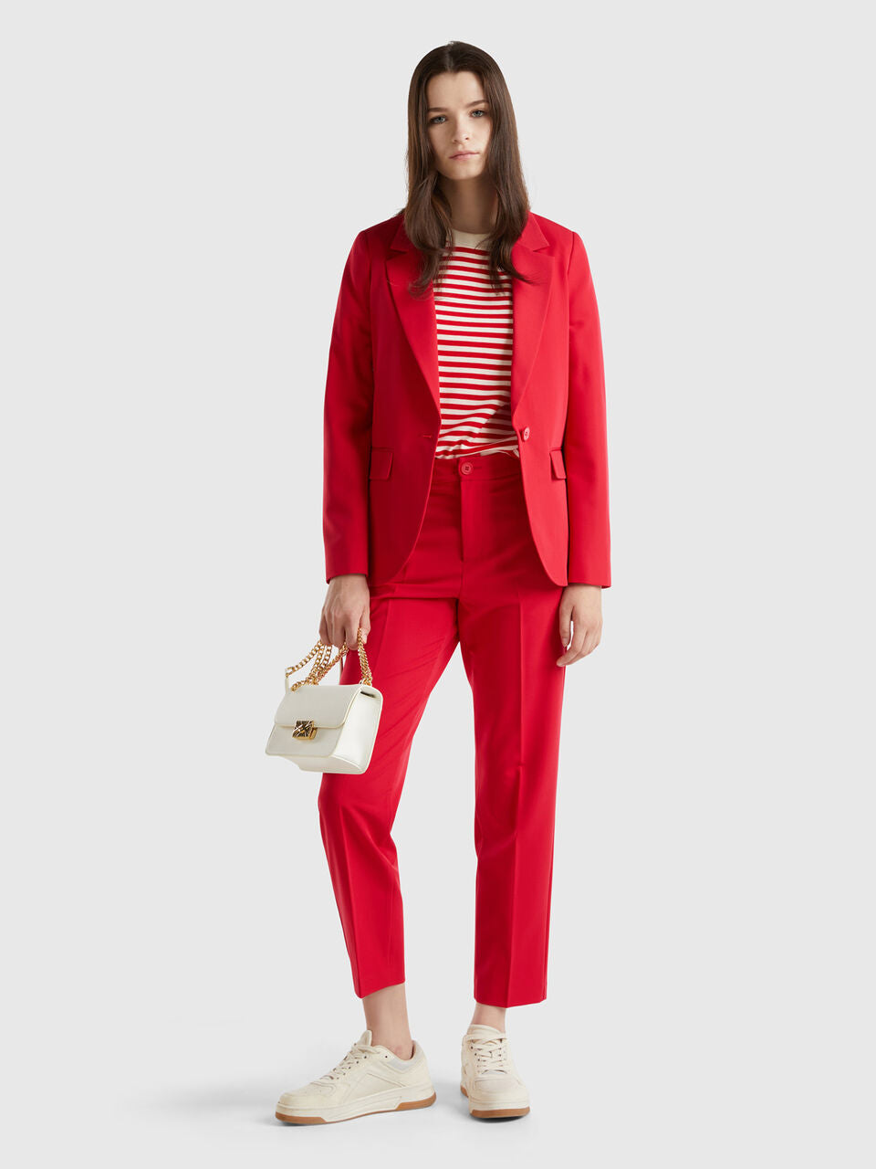 BLAZER IN STRETCH VISCOSE BLEND
