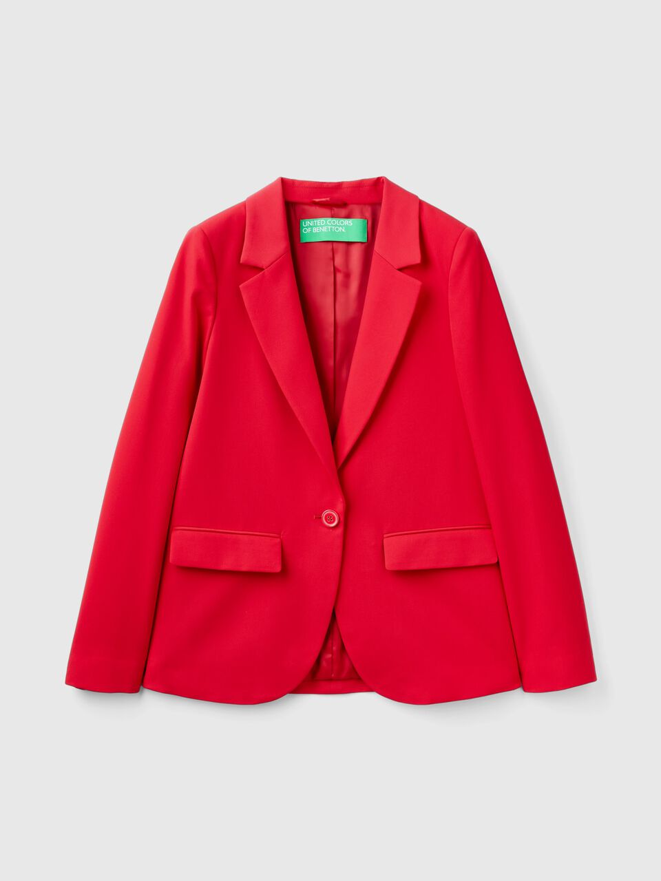 BLAZER IN STRETCH VISCOSE BLEND