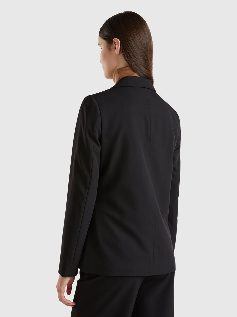 BLAZER IN STRETCH VISCOSE BLEND
