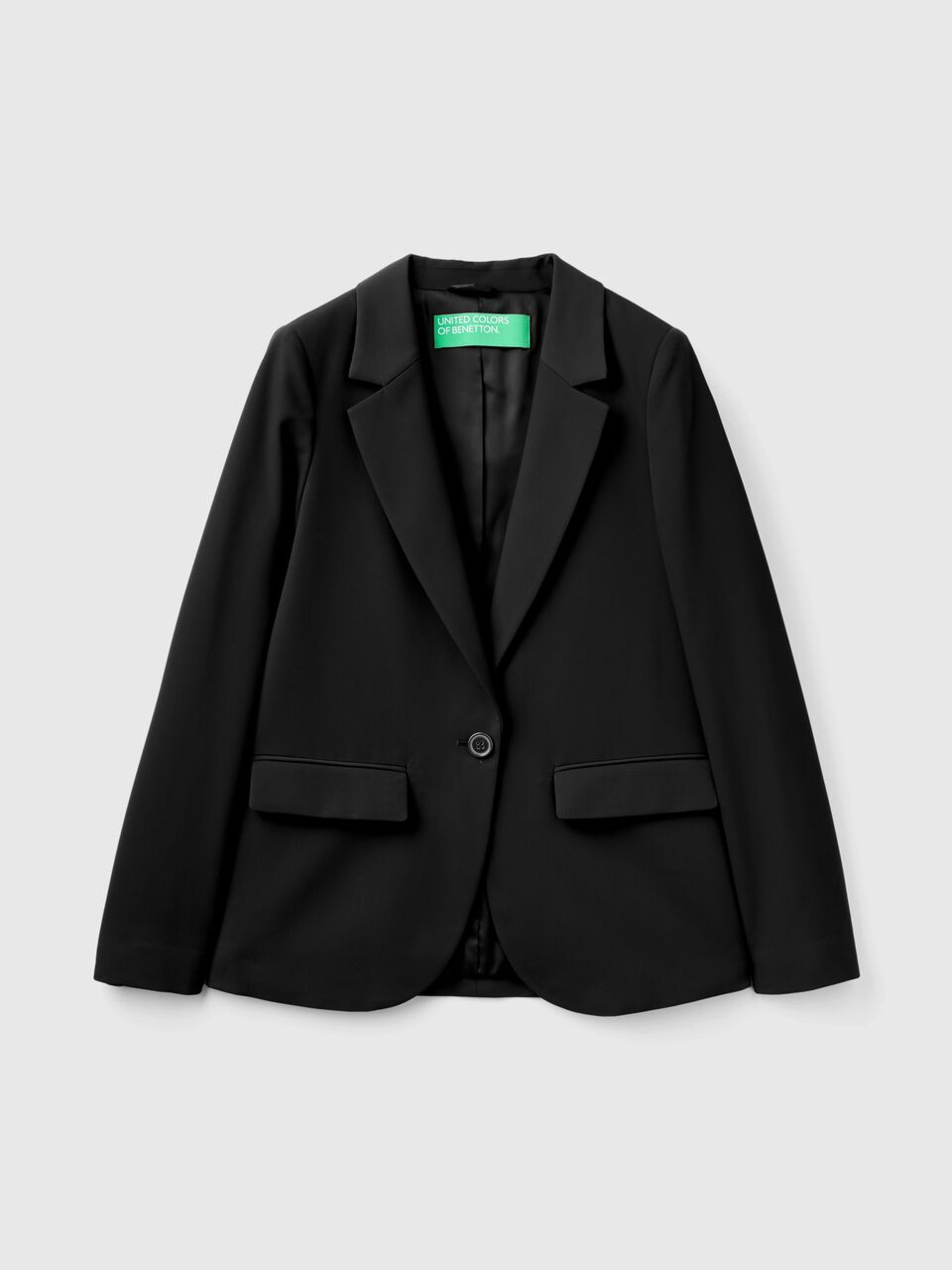 BLAZER IN STRETCH VISCOSE BLEND