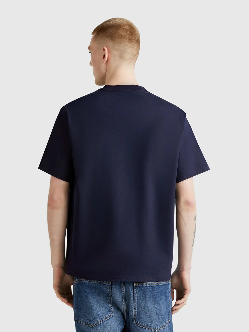 OVERSIZED T-SHIRT WITH LOGO EMBROIDERY