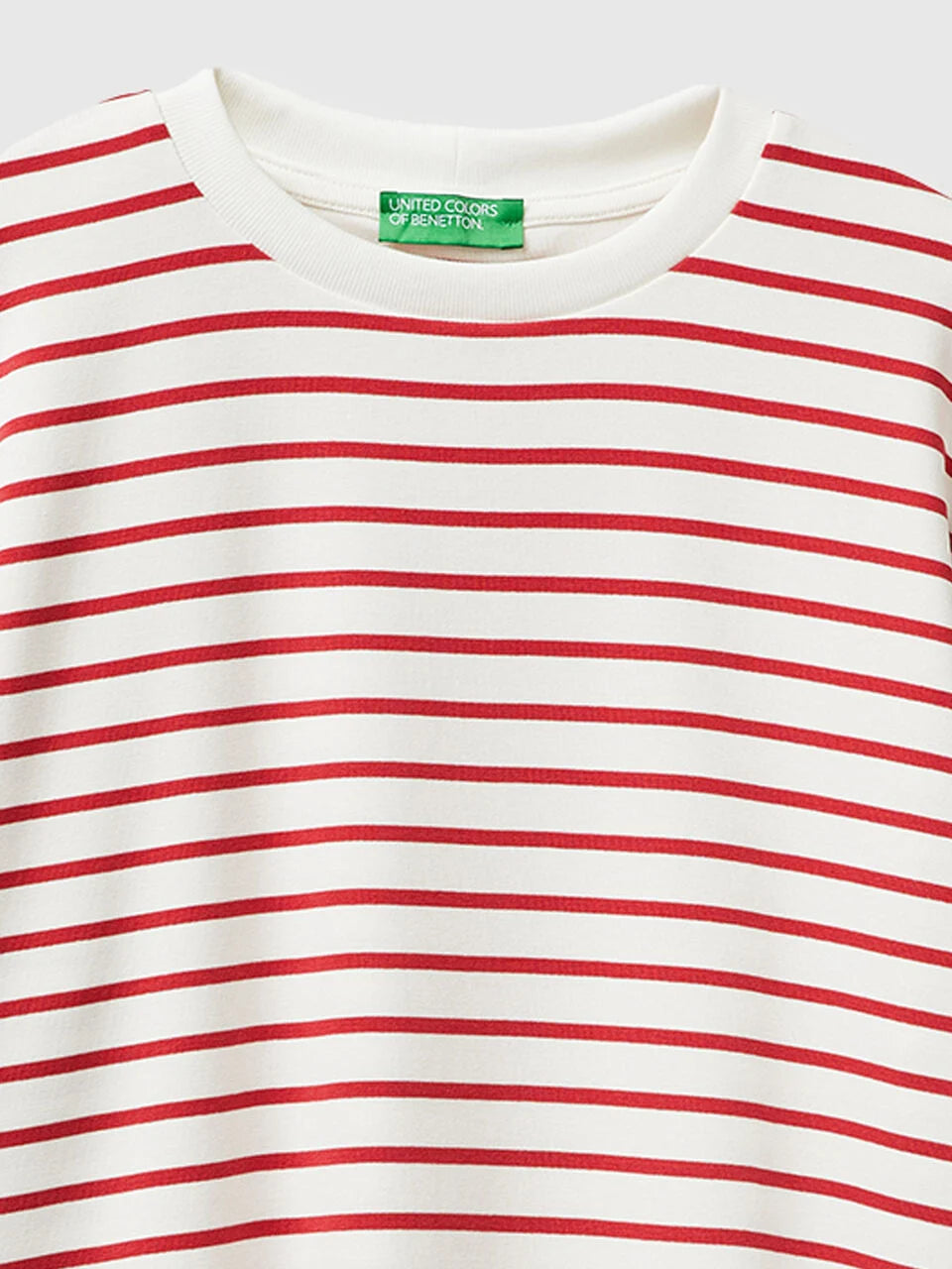 STRIPED SHORT-SLEEVED T-SHIRT
