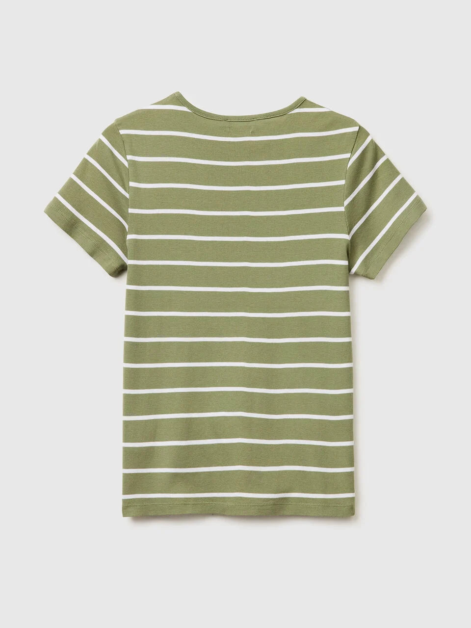 CREW NECK STRIPED T-SHIRT