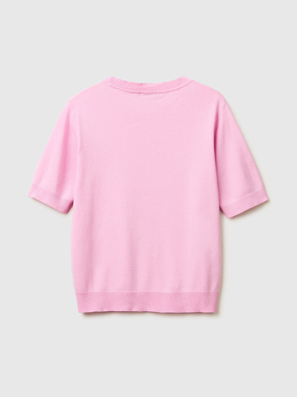 SHORT SLEEVE SWEATER