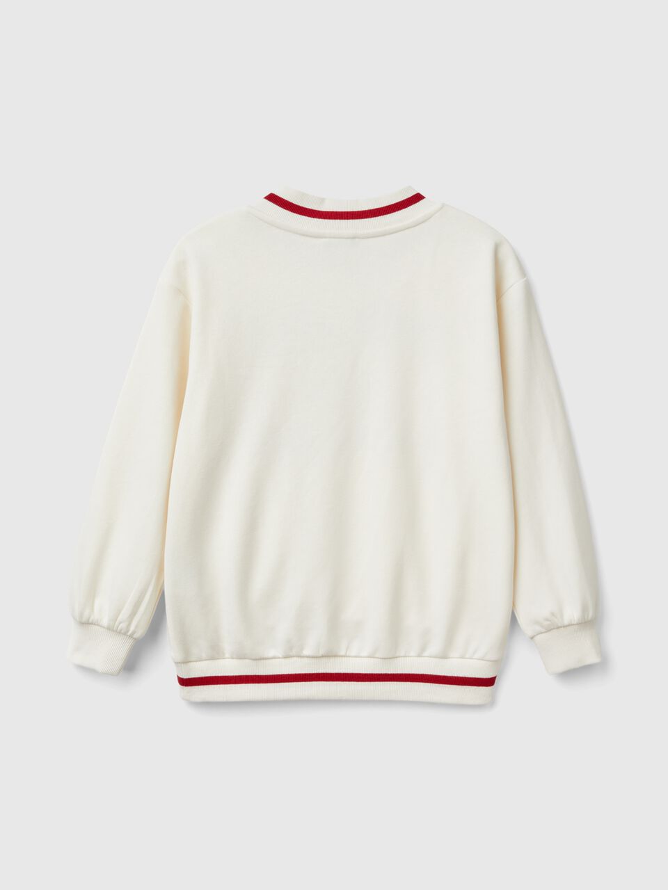 V-NECK SWEATSHIRT