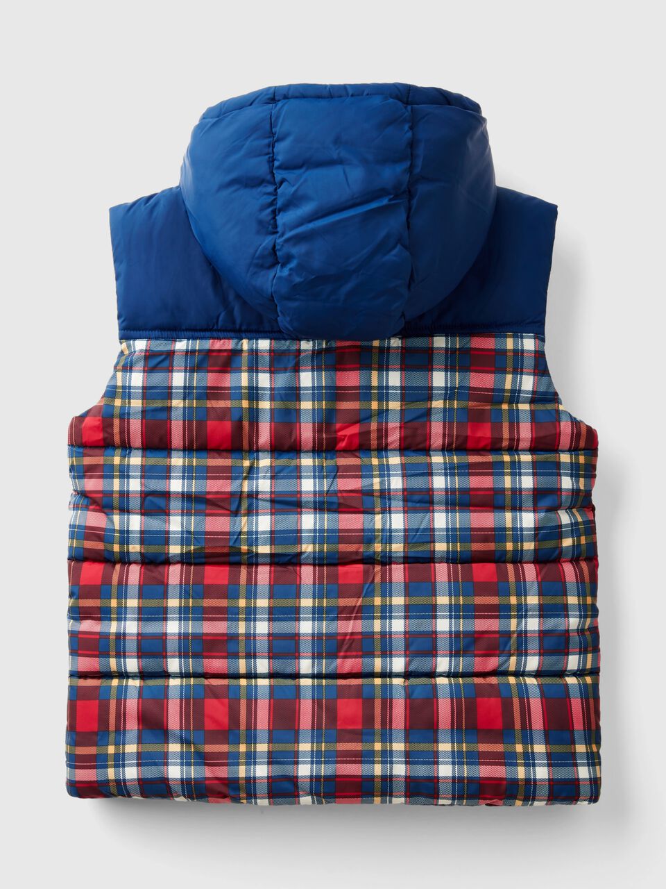 TARTAN PADDED VEST