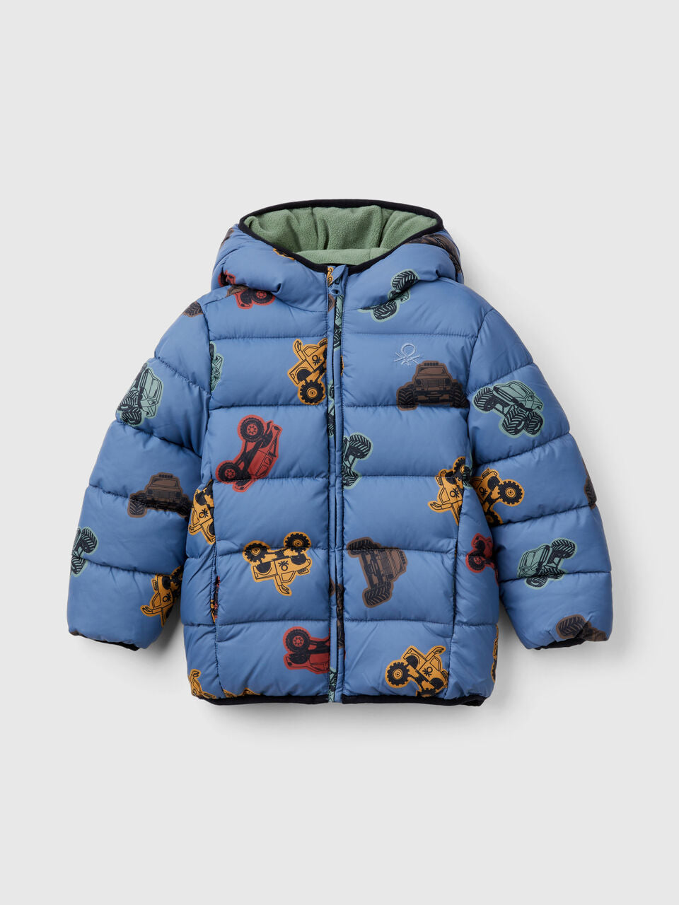 JACKET WITH TRACTOR PRINT