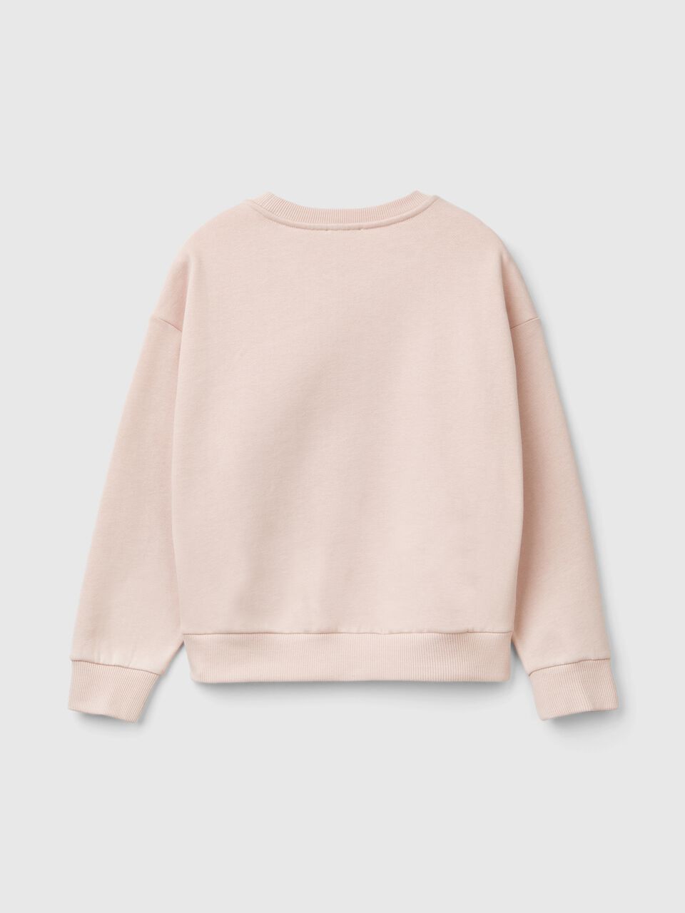SWEATSHIRT WITH HEART SEQUINS