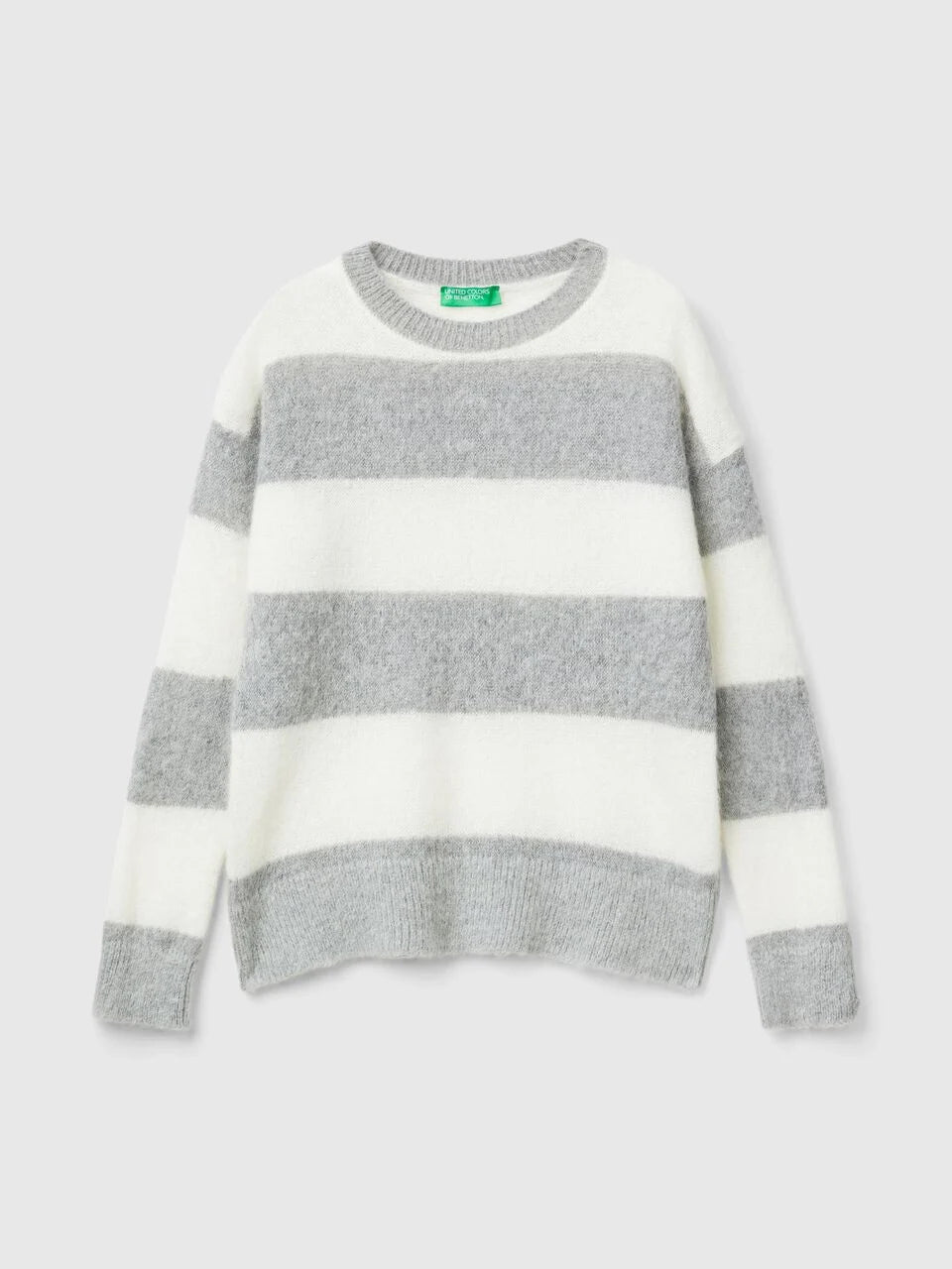 STRIPED SWEATER IN ALPACA BLEND