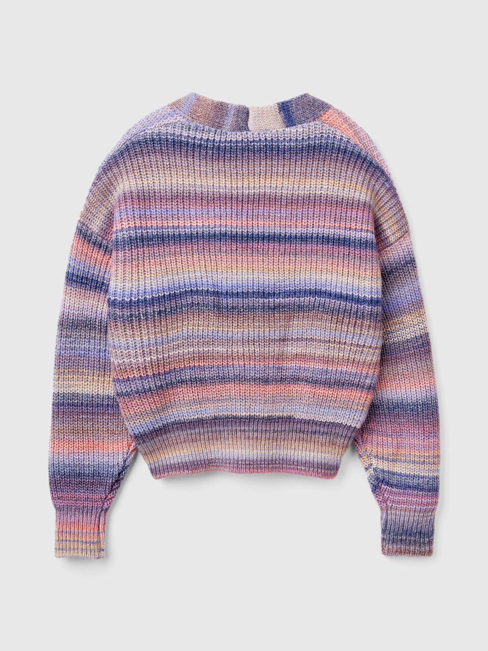 MULTICOLOR STRIPED CARDIGAN