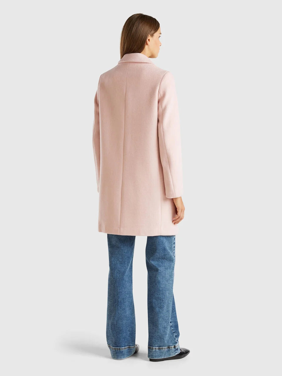 SHORT COAT IN WOOL BLEND CLOTH