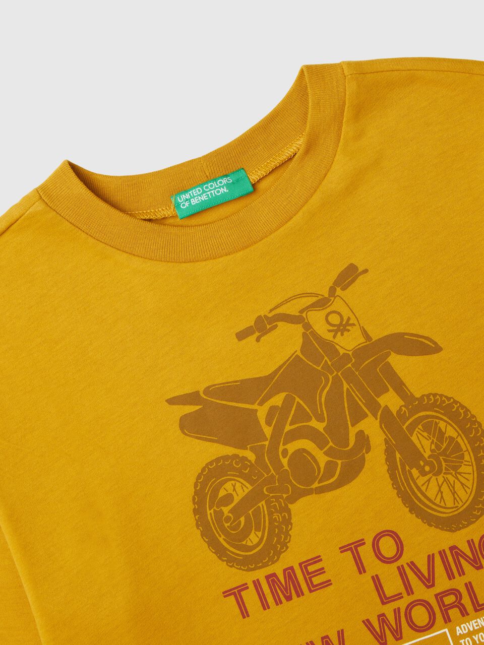 T-SHIRT WITH PRINT IN WARM ORGANIC COTTON