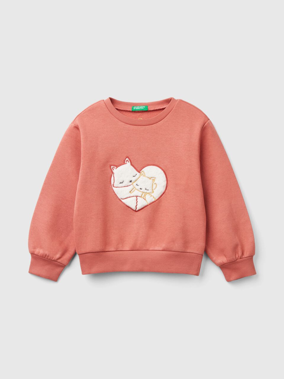 WARM SWEATSHIRT WITH PATCH
