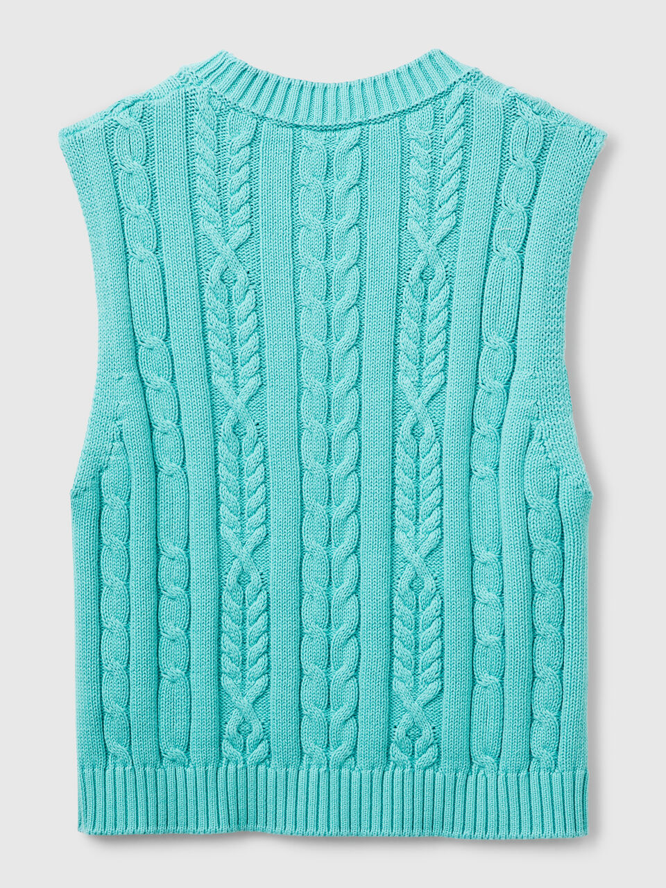 CROPPED BRAIDED VEST