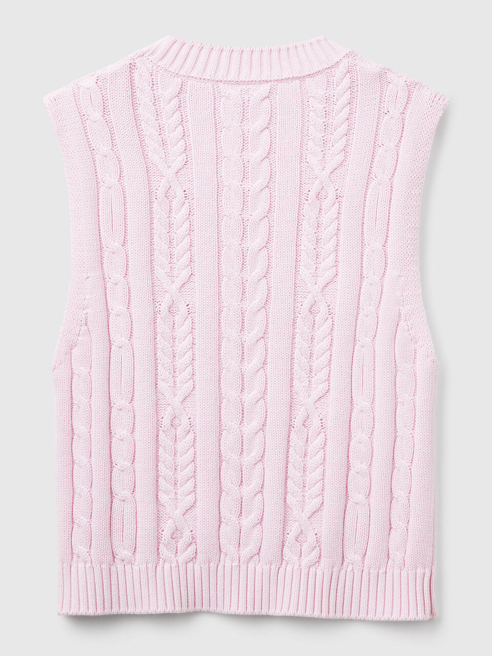 CROPPED BRAIDED VEST