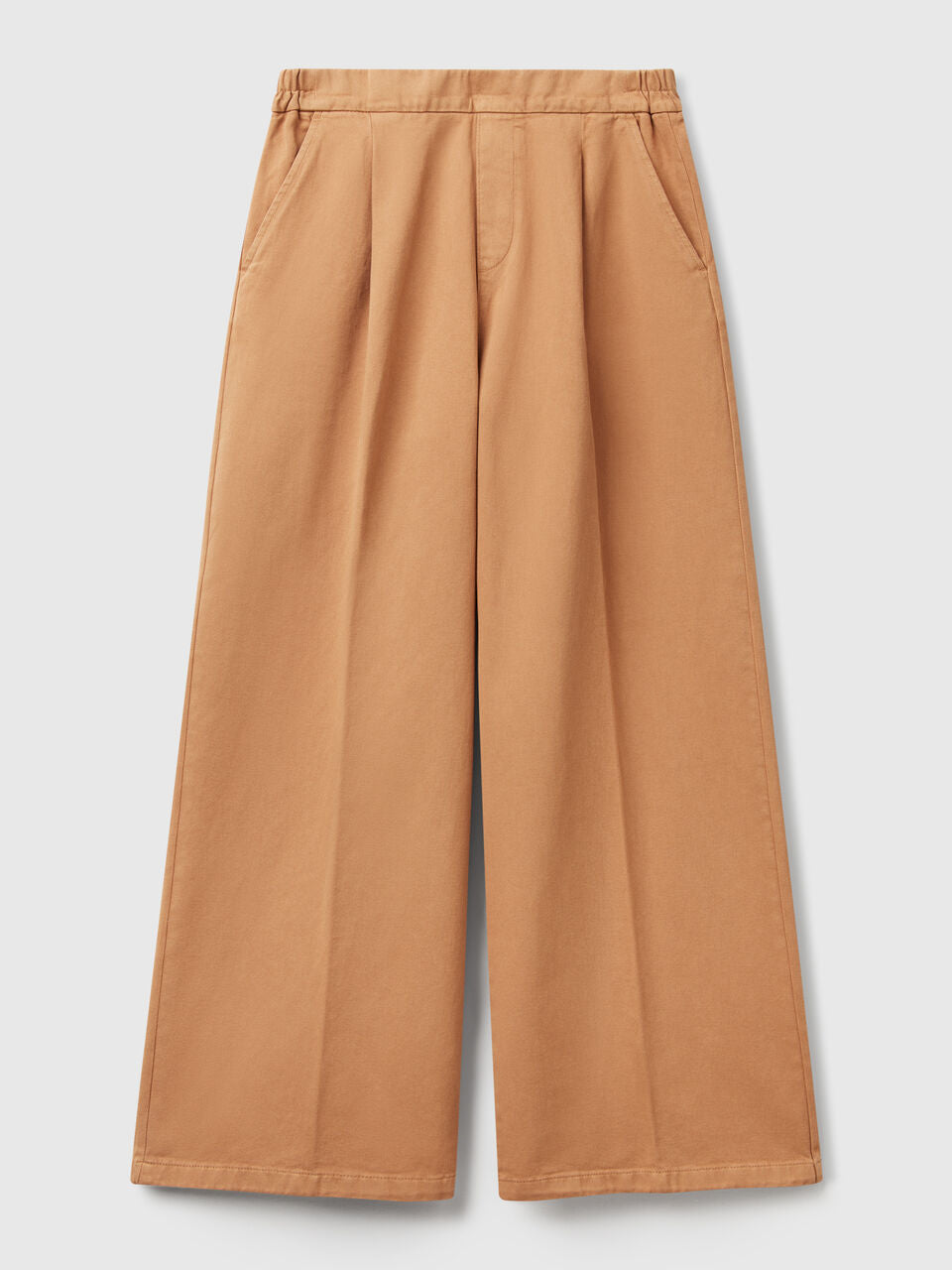 HIGH-WAISTED PALAZZO TROUSERS