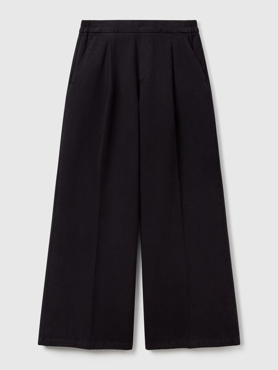 HIGH-WAISTED PALAZZO TROUSERS