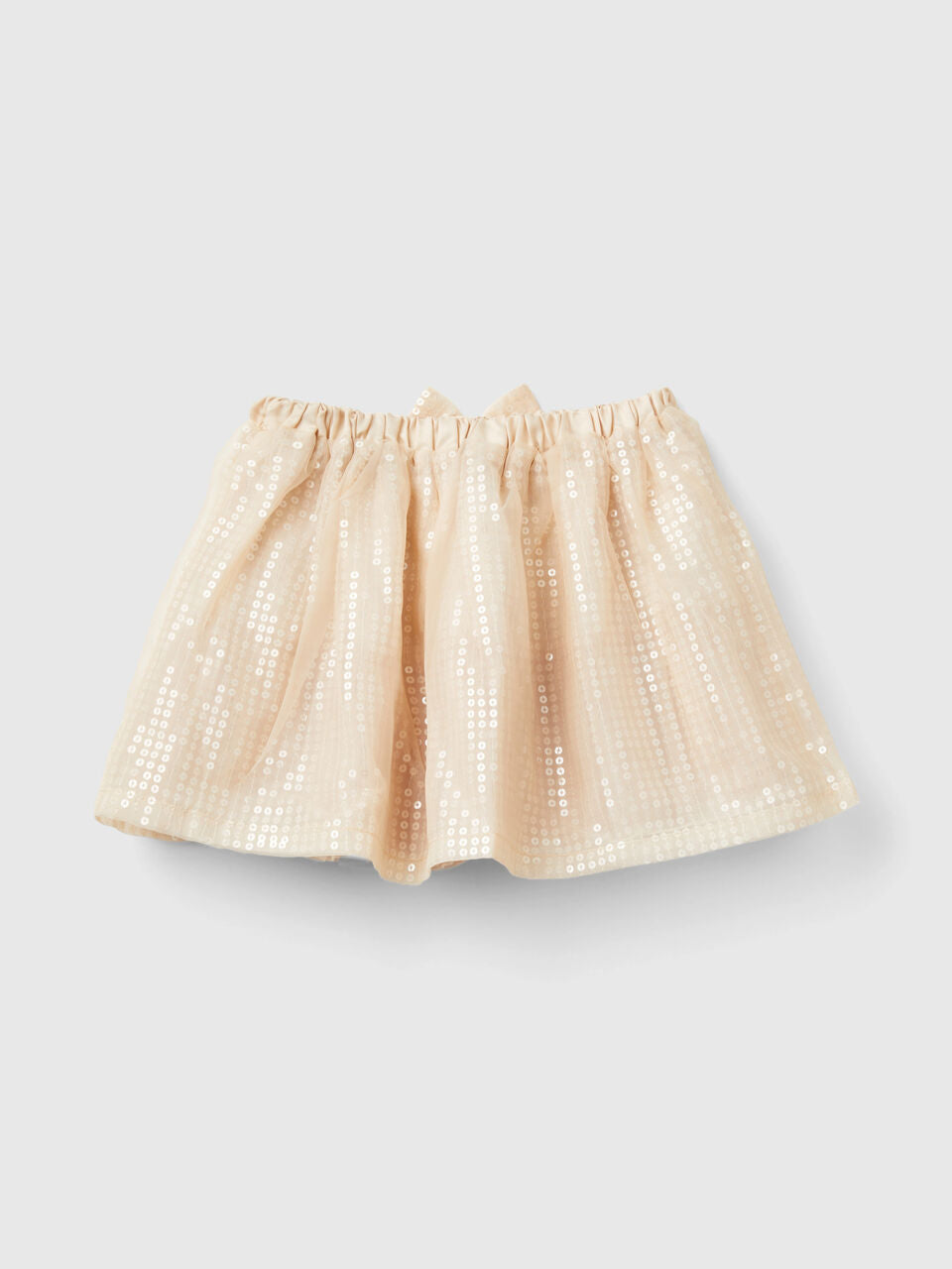 TULLE SKIRT WITH SEQUINS