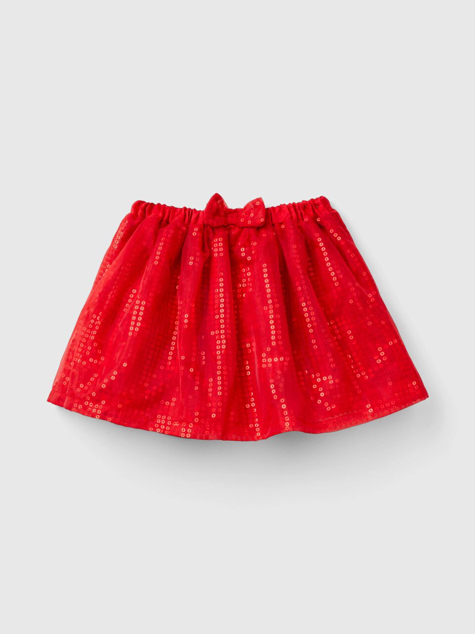 TULLE SKIRT WITH SEQUINS