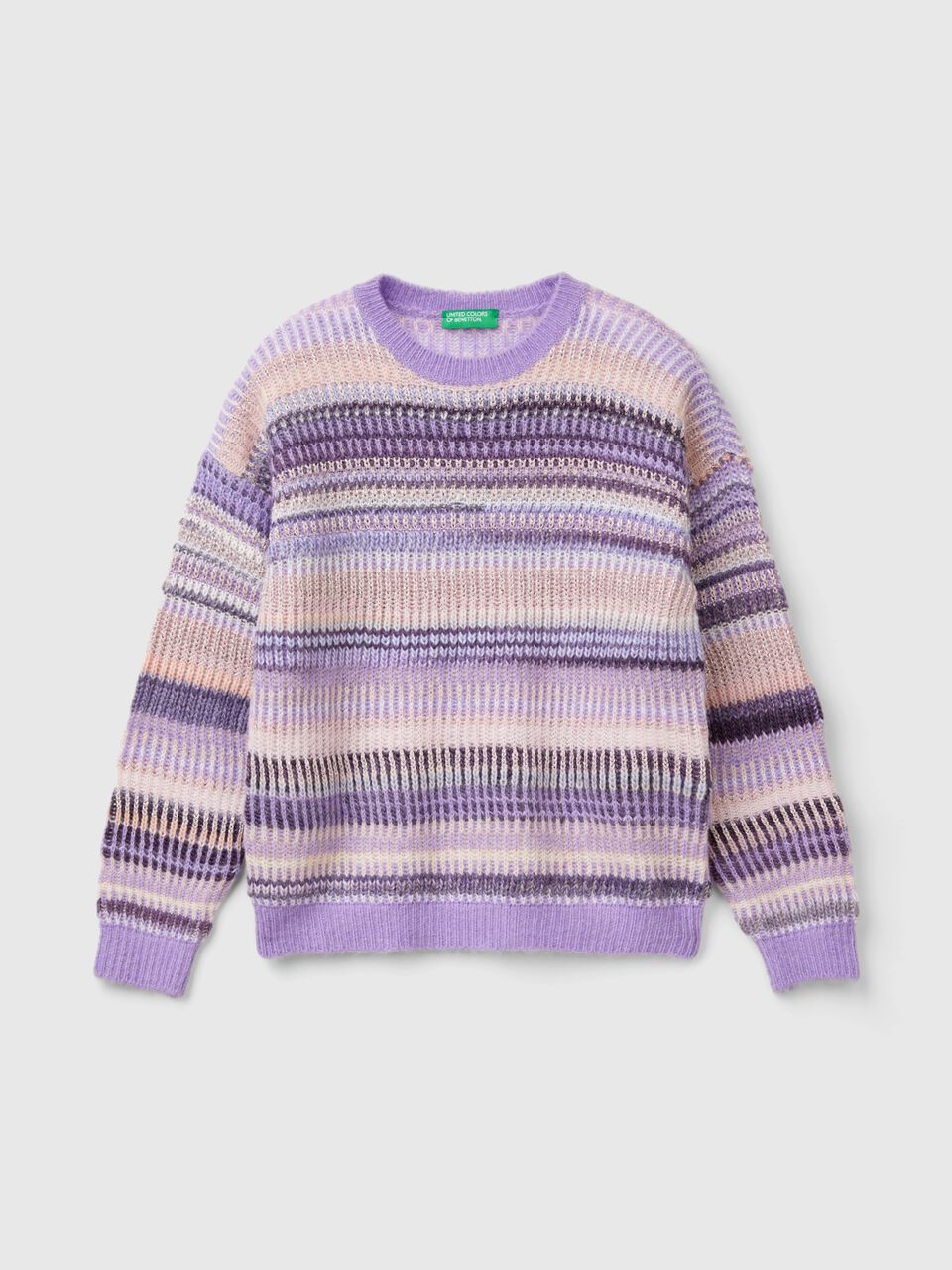 STRIPED JACQUARD SWEATER