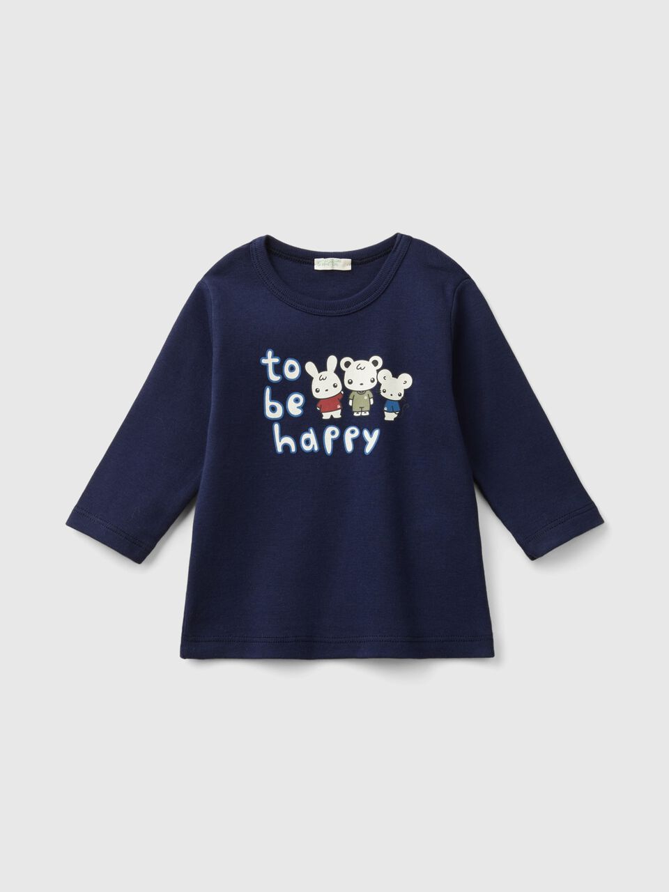 LONG SLEEVE 100% ORGANIC COTTON T-SHIRT
