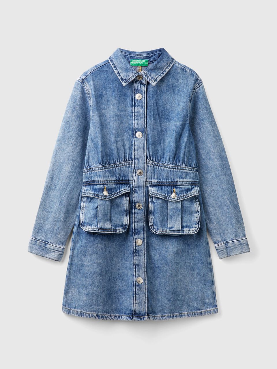 DENIM SHIRT DRESS