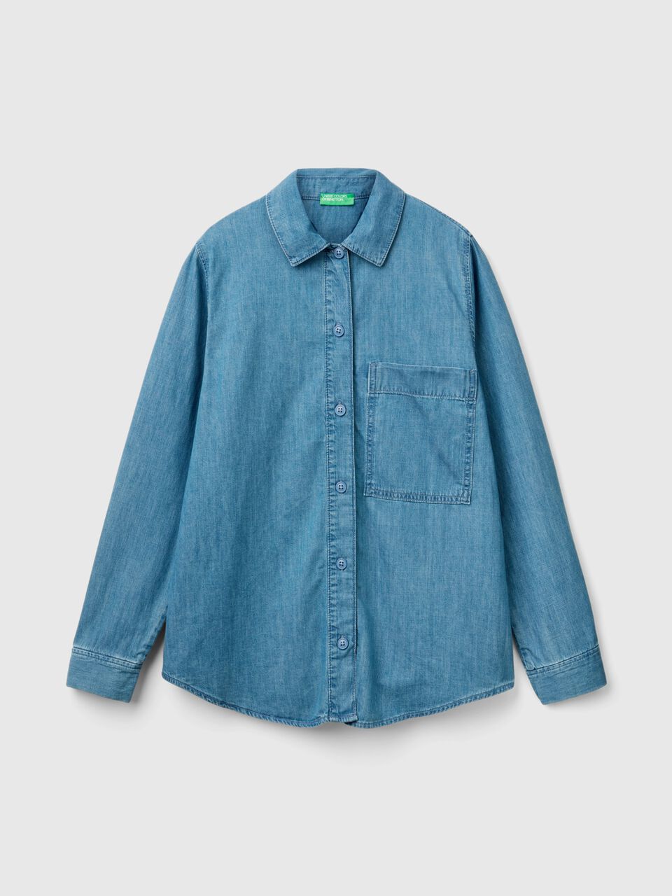 OVERSIZED FIT SHIRT IN CHAMBRAY