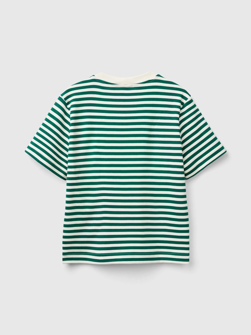 STRIPED T-SHIRT IN WARM COTTON