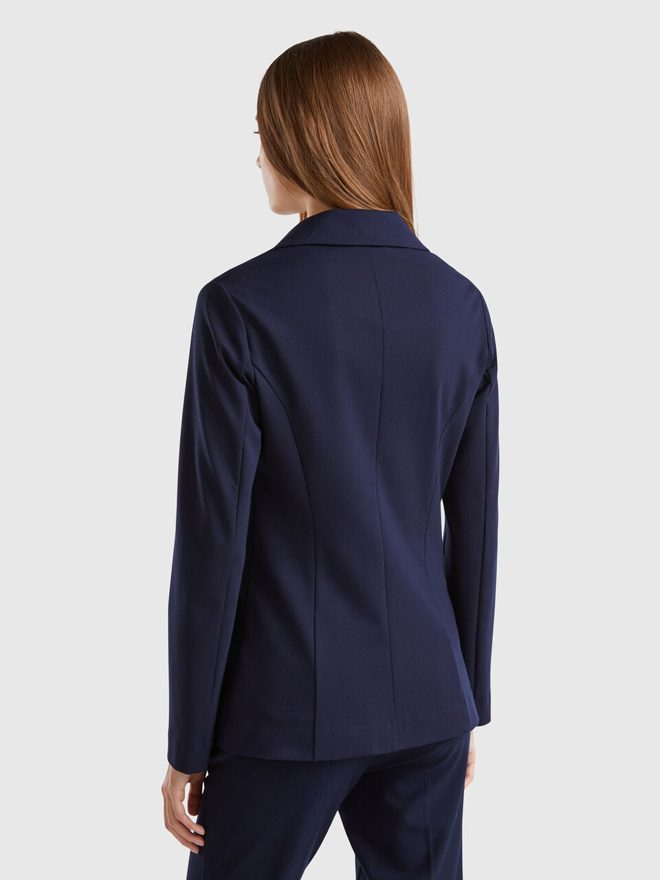 BLAZER IN STRETCH VISCOSE BLEND
