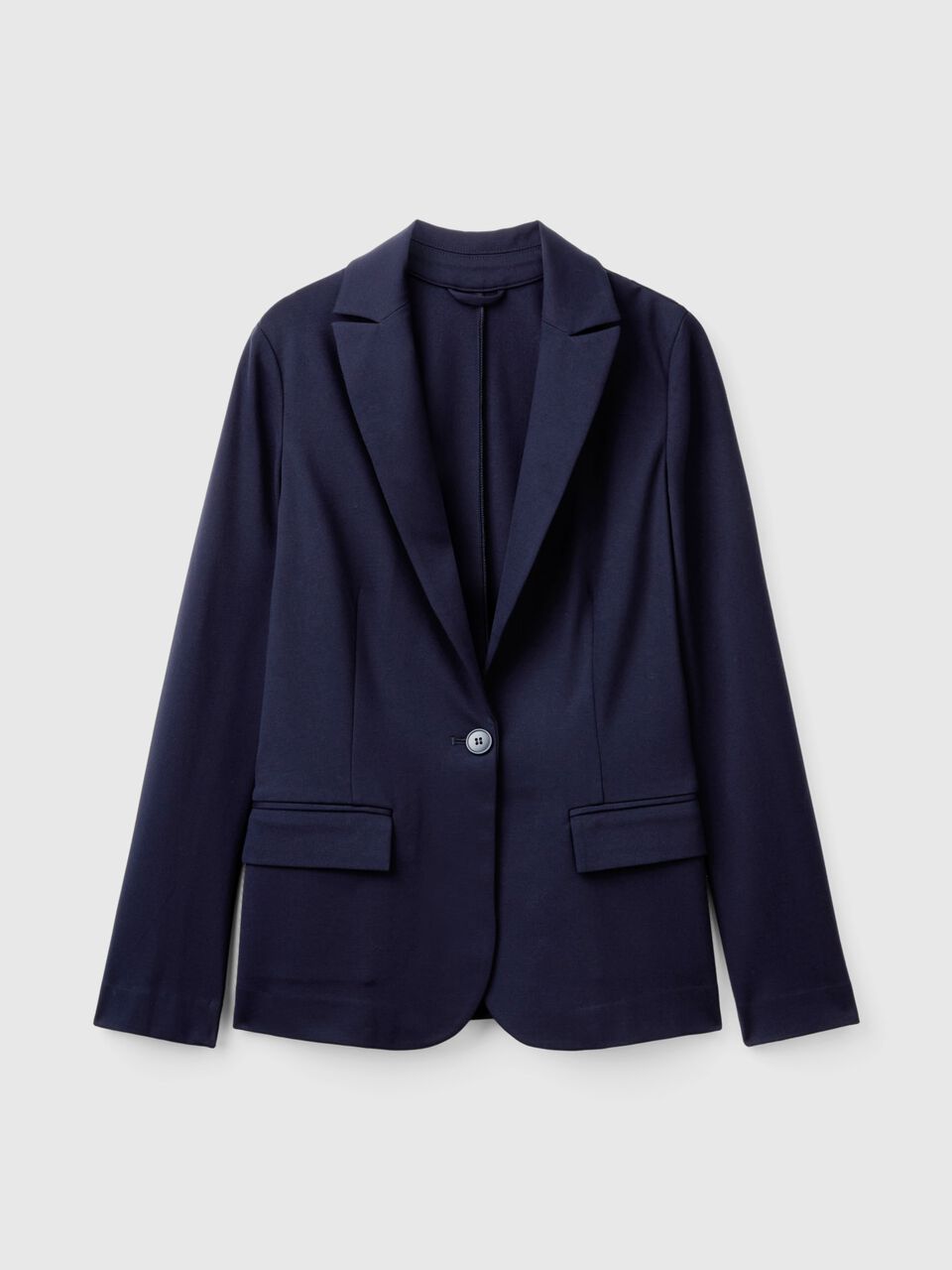 BLAZER IN STRETCH VISCOSE BLEND