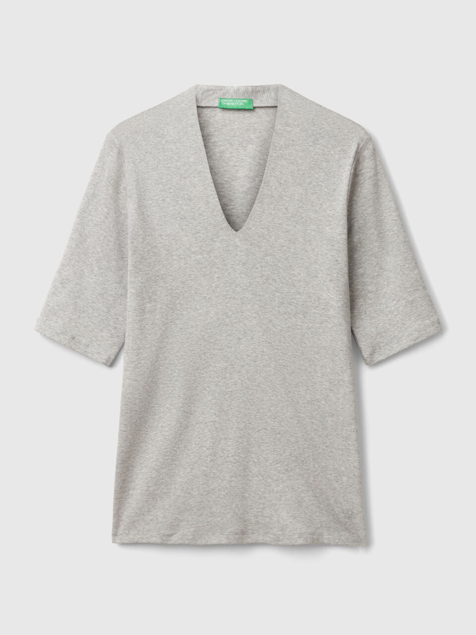 SLIM FIT T-SHIRT IN LONG FIBER COTTON