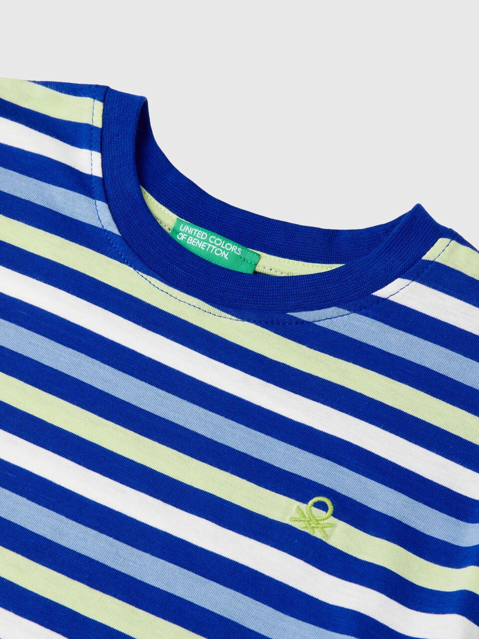 STRIPED T-SHIRT IN 100% COTTON