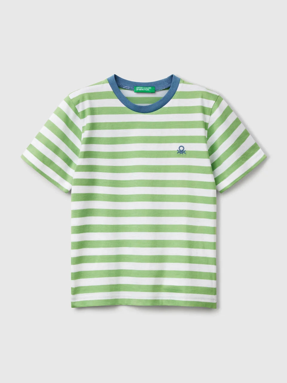 100% COTTON STRIPED T-SHIRT