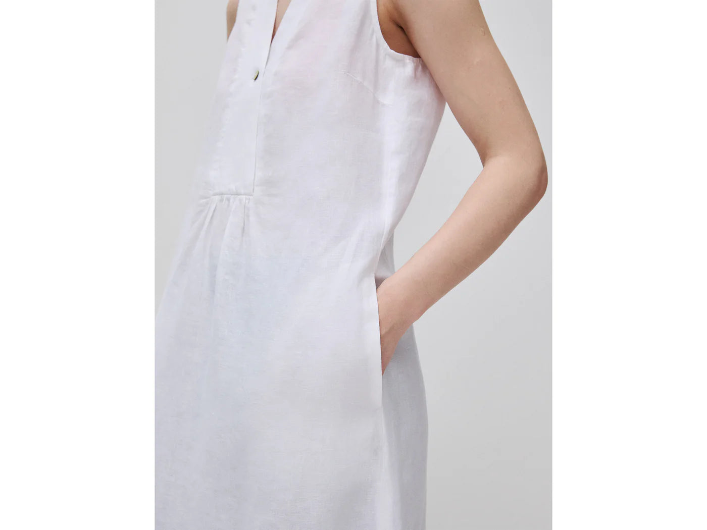 LONG DRESS 100% LINEN