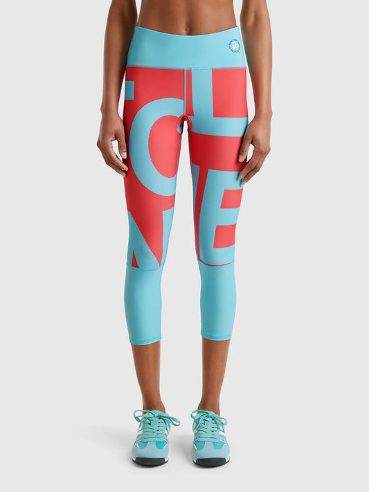 SPORTS LEGGINGS WITH LOGO