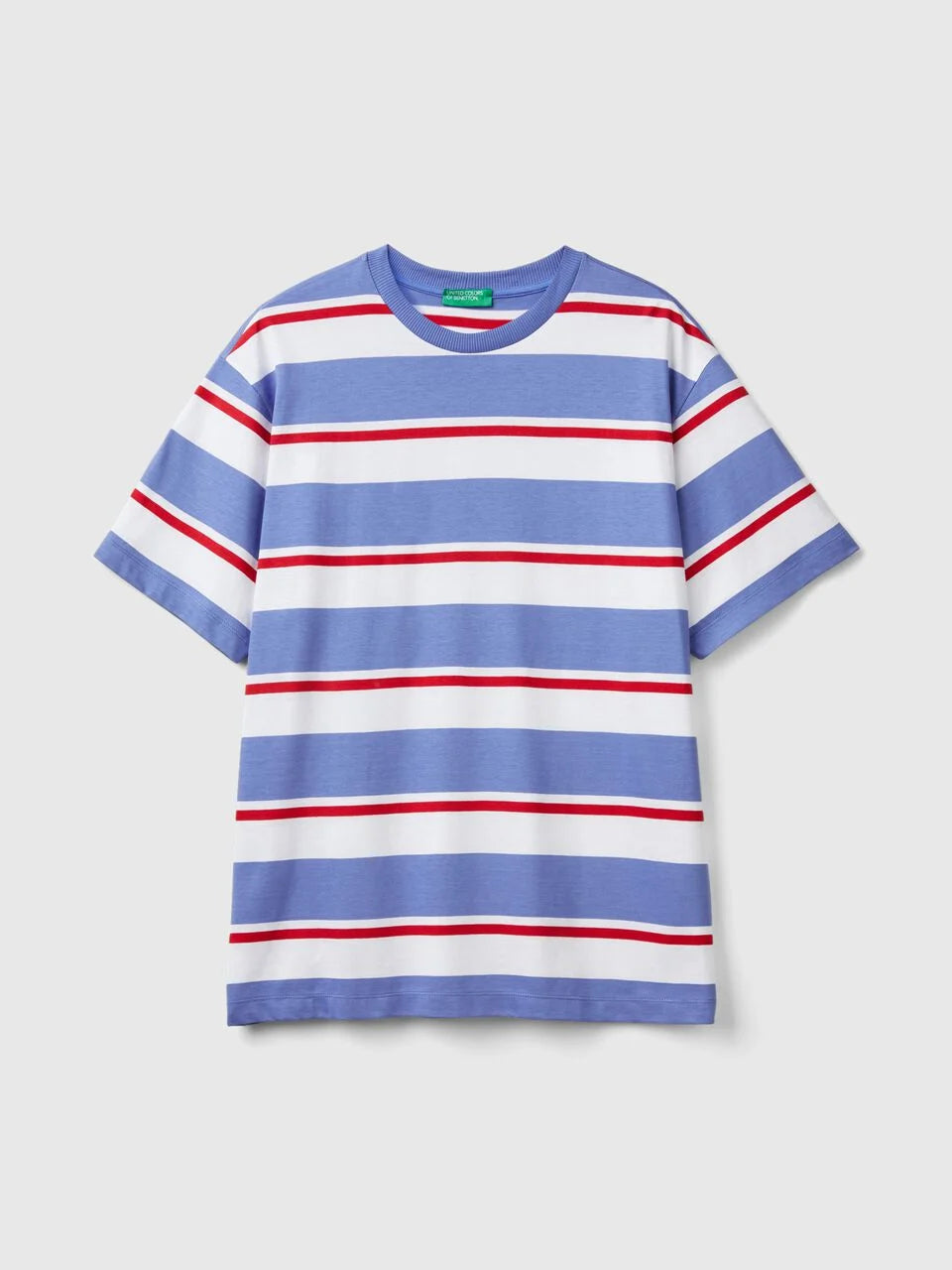 RELAXED FIT STRIPED T-SHIRT