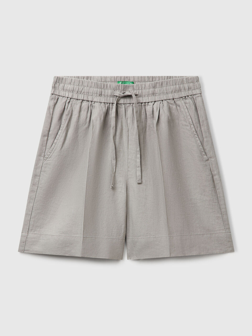 SHORTS WITH DRAWSTRING IN PURE LINEN