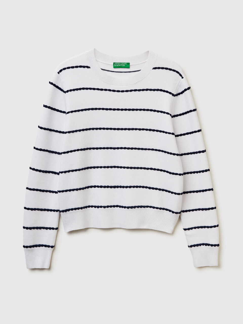 JACQUARD SWEATER IN VISCOSE BLEND