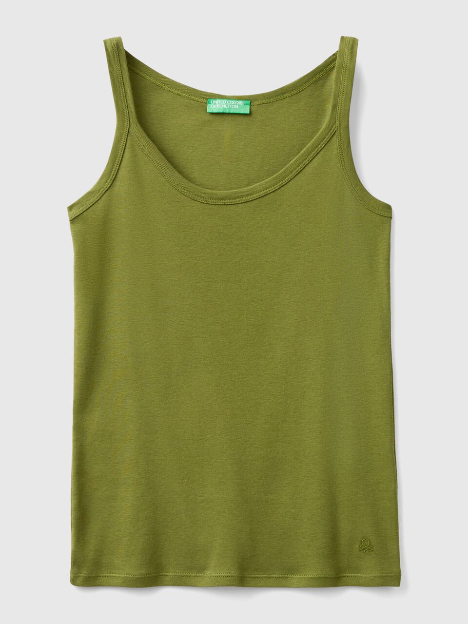 TANK TOP IN PURE COTTON