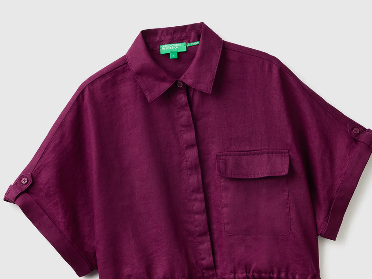 SAHARAN SHIRT IN PURE LINEN