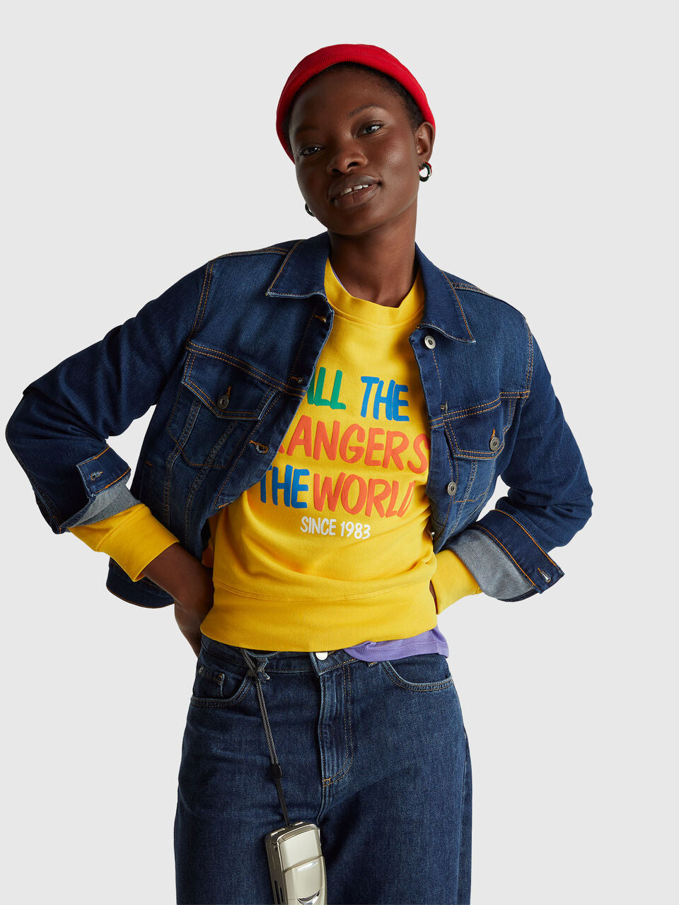 STRANGER THINGS PRINTED SWEATSHIRT