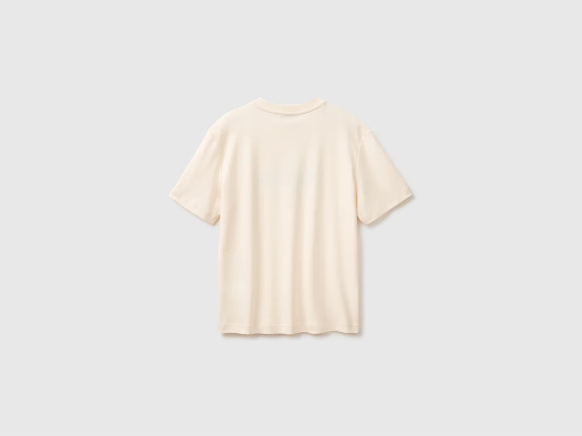 OVERSIZED T-SHIRT WITH EMBROIDERY