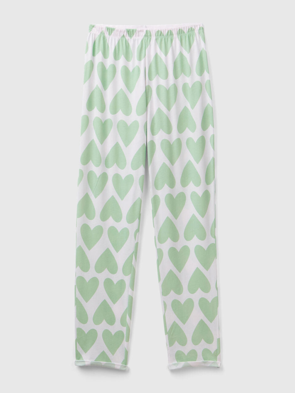 TROUSERS WITH HEART PRINT