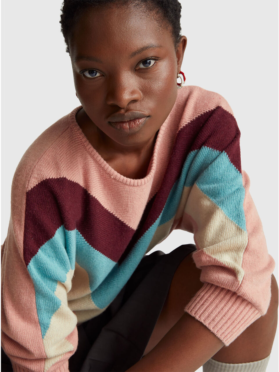 STRANGER THINGS INLAY SWEATER